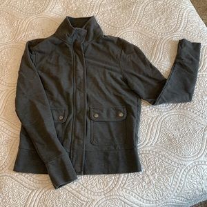 Zipped Banana Republic sweater/jacket with buttons